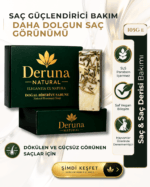 Biberiye Sabunu | Dökülme Karşıtı & Canlandırıcı Bakım | Hint Yağı Destekli Özel Formül | 105g.