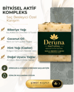 Biberiye Sabunu | Dökülme Karşıtı & Canlandırıcı Bakım | Hint Yağı Destekli Özel Formül | 105g. - Görsel 3