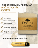 Keçi Sütü Sabunu | Yoğun Nemlendirici & Onarıcı Bakım | 105g. - Görsel 3