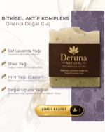 Lavanta Sabunu | Shea Yağı & Hint Yağı Destekli Rahatlatıcı Bakım | 105g. - Görsel 3