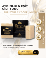 Pirinç Yağı Sabunu | Aydınlatıcı, Ton Eşitleyici & Leke Karşıtı | +4 Yağlı Formül | 105g.